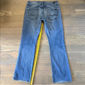 7 For All Mankind Blue Brett Bootcut Jeans